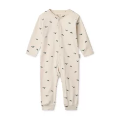 Liewood Pyjama-Jumpsuit Birk „Mini whale / Sandy“
