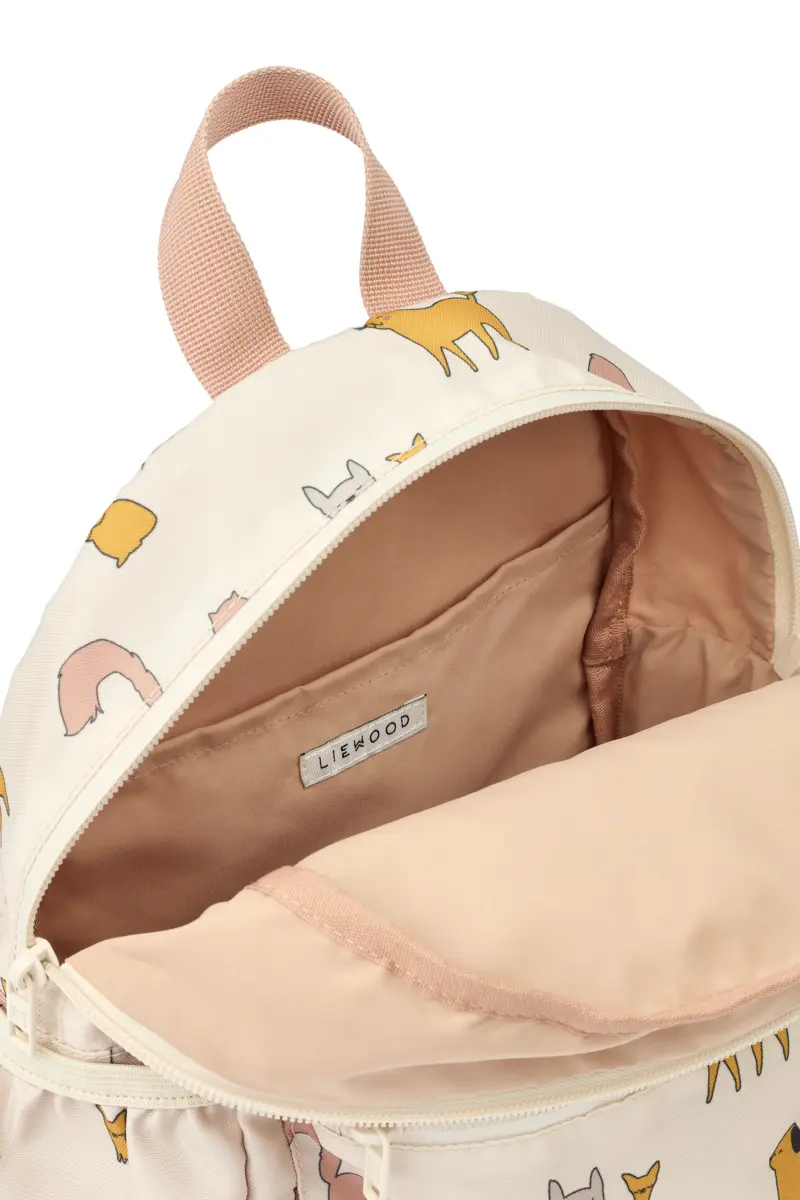 Liewood Rucksack Andreas „Cats and Dogs / Sandy“ für Kita bis Vorschule