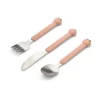 DELISTED Liewood Kinder-Besteckset Tove „Peach / Pale tuscany multi mix“ 3-teilig