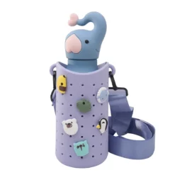 ASOBU Bestie Sling Tragetasche für Trinkflasche „blau“