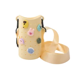 ASOBU Bestie Sling Tragetasche für Trinkflasche „gelb“