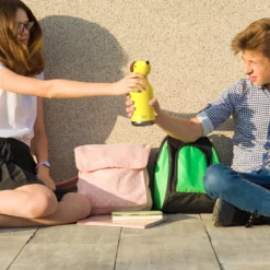 ASOBU Bestie Trinkflasche „Duke der Hund“, 460 ml