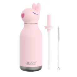 Asobu Bestie Trinkflasche „Bubbles der Hase“, 460 ml