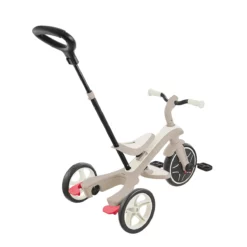 Globber Trike Explorer 4in1, ECO, kokos weiß, 10M-5J, mitwachsendes Dreirad