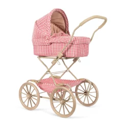 Konges Sløjd Puppen-Buggy „Bubblegum Check“