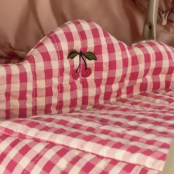 Konges Sløjd Puppen-Buggy „Bubblegum Check“