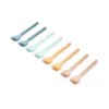 Liewood Alonso Kindergabel „Indigo multi mix“, aus Tritan, 8er-Set