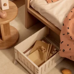 Liewood Aufbewahrungsbox Weston mit Rollen „Sandy“, Größe M