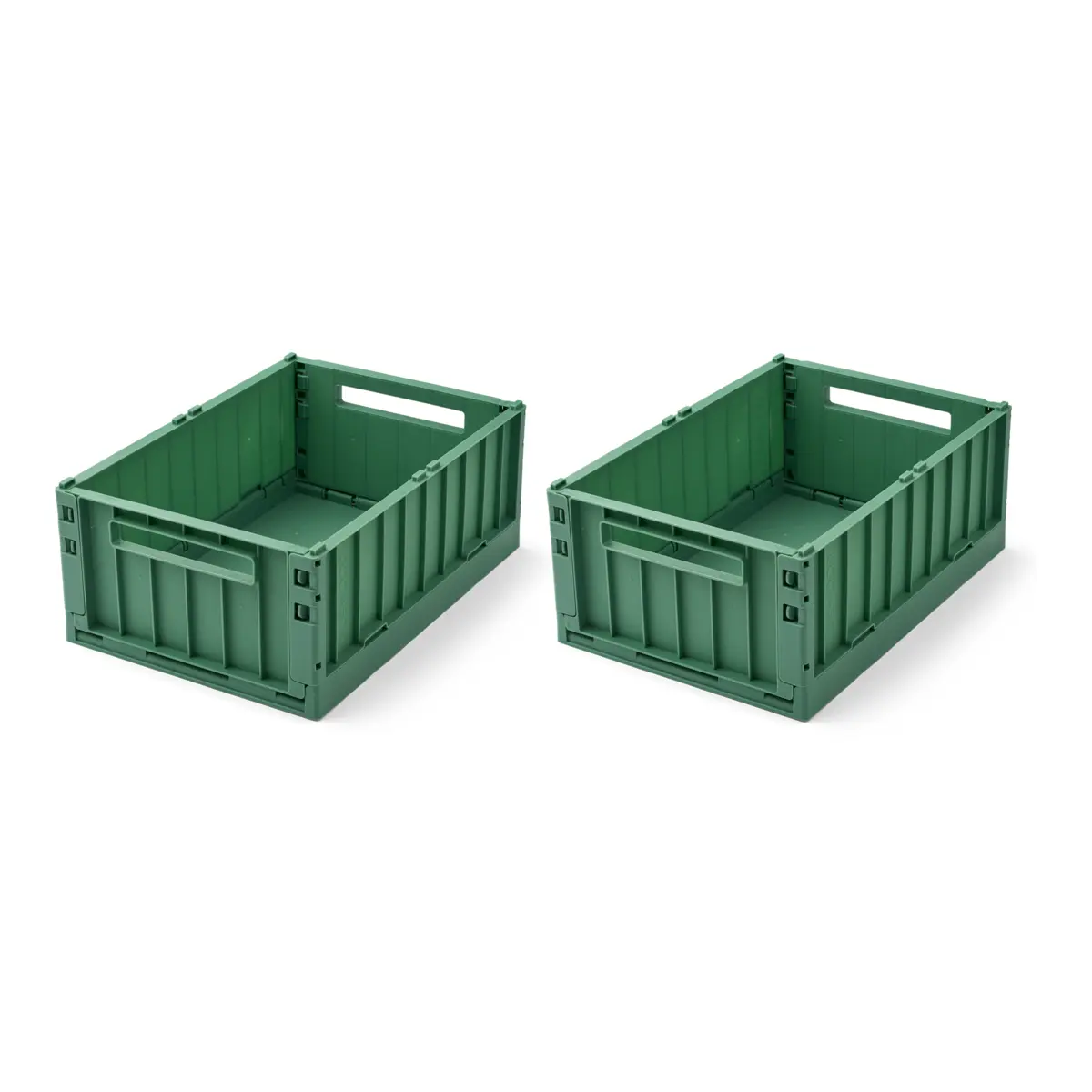 Liewood Aufbewahrungsbox Weston „Dusty ivy“, Größe M, 2er-Set