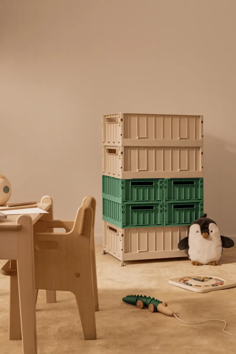 Liewood Aufbewahrungsbox Weston „Dusty ivy“, Größe M, 2er-Set, 36x25x14cm – Bild 6