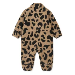 Liewood Baby-Overall Nolano „Mega leo / Oat mix“, Teddystoff