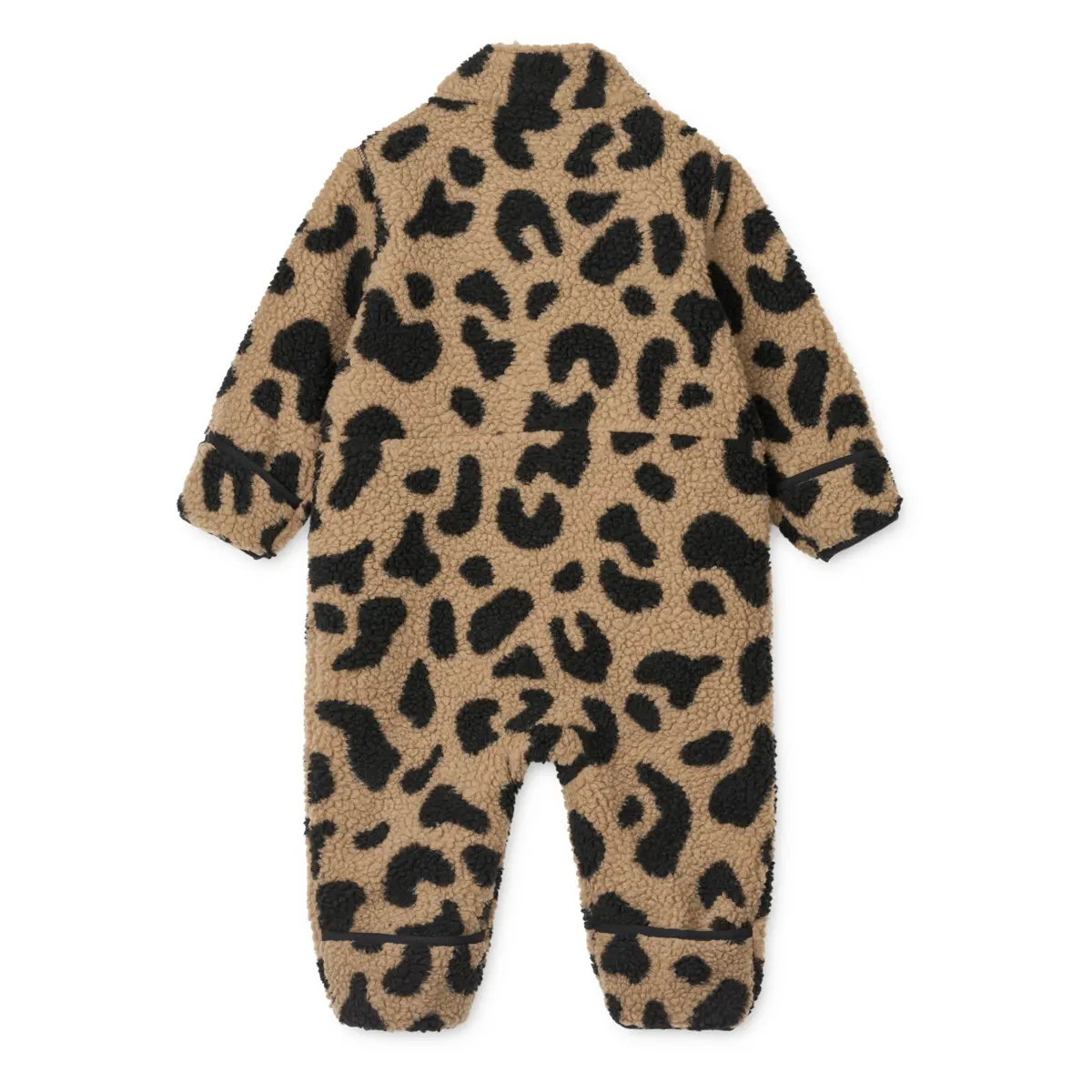 Liewood Baby-Overall Nolano „Mega leo / Oat mix“, Teddystoff