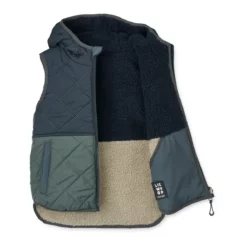 Liewood Diana Thermo-Wendeweste für Kinder „Whale blue multi mix“