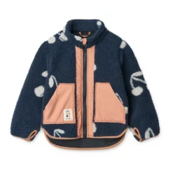 Liewood Fleecejacke Noam „Cherry blossom : Classic navy“