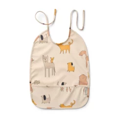 Liewood Lai Lätzchen „Cats and Dogs : Sandy“