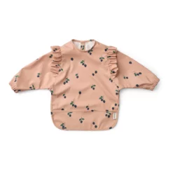 Liewood Merle Lätzchen mit Ärmeln und Rüschen „Berry / Pale Tuscany“