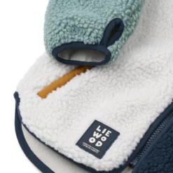 Liewood Nolan Sherpa Jacke für Kinder „Peppermint multi mix“