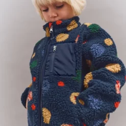 Liewood Nolan Sherpa Jacke für Kinder „Universe / Classic navy“, Gr. 80, 92, 98, 134 – Bild 5