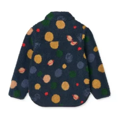 Liewood Nolan Sherpa Jacke für Kinder „Universe : Classic navy“