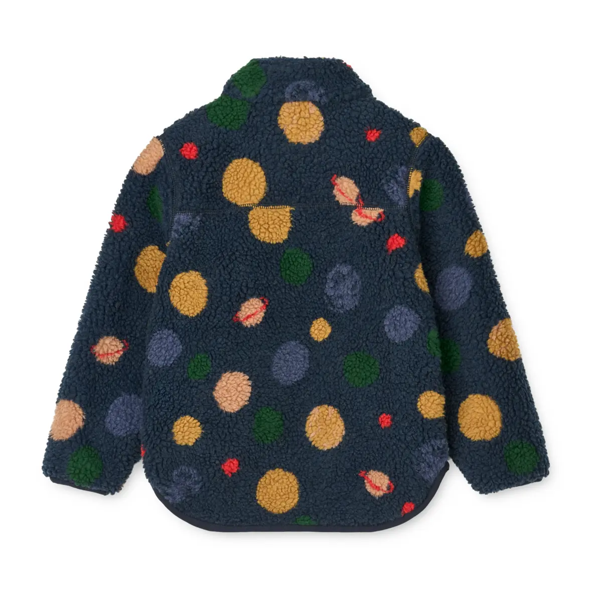 Liewood Nolan Sherpa Jacke für Kinder „Universe : Classic navy“
