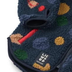 Liewood Nolan Sherpa Jacke für Kinder „Universe : Classic navy“