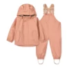 Liewood Softshell Regenbekleidungs-Set Manu „Tuscany rose“