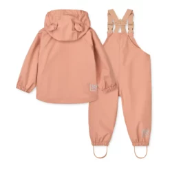 Liewood Softshell Regenbekleidungs-Set Manu „Tuscany rose“