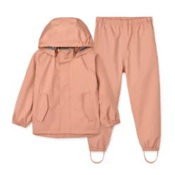 Liewood Softshell Regenbekleidungs-Set Pedia „Tuscany rose“