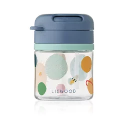 Liewood Trinkbecher Pavia „Universe / Classic navy“ aus Tritan, 300ml