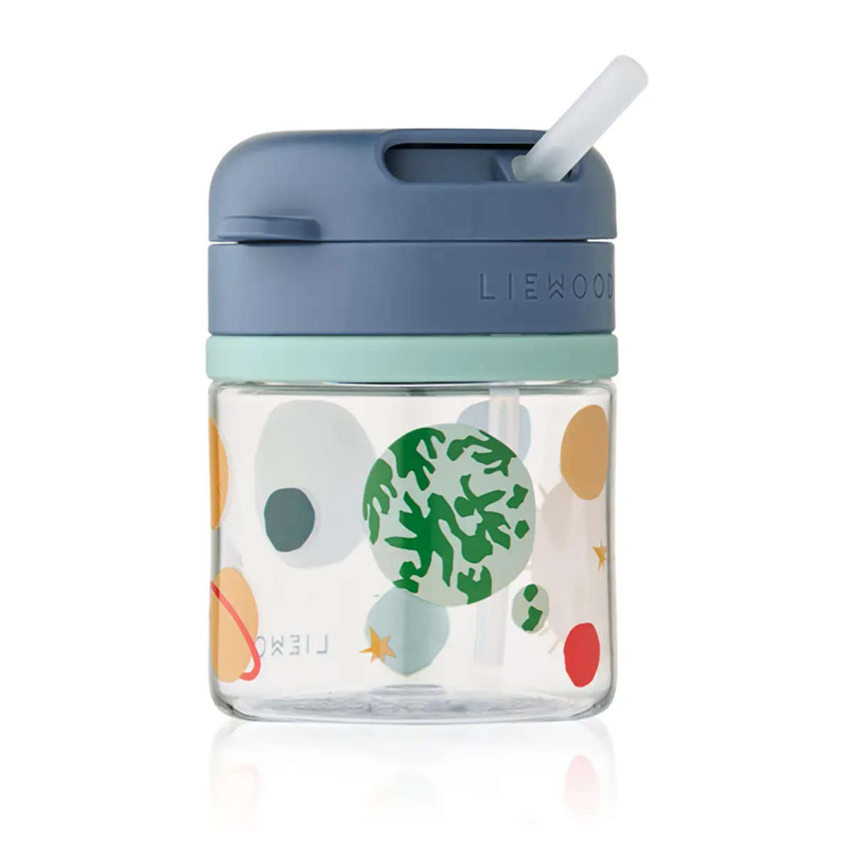Liewood Trinkbecher Pavia „Universe / Classic navy“ aus Tritan, 300ml