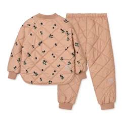 Liewood Zella Thermo-Set für Kinder „Berry / Pale tuscany / Embroidery“