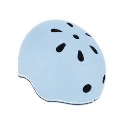 Globber Kinderhelm GO-UP Lights, pastellblau, Gr. XS/S, 45-51 cm, mit Rücklicht