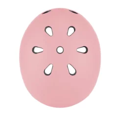 Globber Kinderhelm GO-UP Lights, pastellrosa, Gr. XS/S, 47-51 cm, mit Rücklicht
