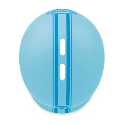 Globber Kinderhelm Master Lights, pastelblau, Gr. XS/S, 47-51 cm, mit Rücklicht