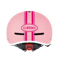 Globber Kinderhelm Master Lights, pastellrosa, Gr. XS/S, 47-51 cm