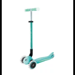 Globber Roller Elite Glow Lights mit Leuchtrollen – Dunkelmint, ab 3 Jahre