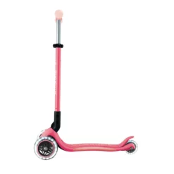Globber Roller Elite Glow Lights mit Leuchtrollen – Pastellrosa, ab 3 Jahre