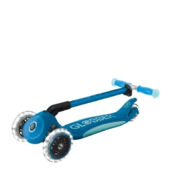 Globber Roller Elite Glow Lights mit Leuchtrollen – Petrol, ab 3 Jahre