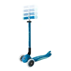 Globber Roller Elite Glow Lights mit Leuchtrollen – Petrol, ab 3 Jahre