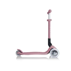 Globber Roller Junior Foldable Lights ECO mit Leuchtrollen – Beere, 2-6 Jahre, Modell 2025