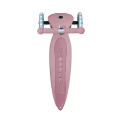 Globber Roller Junior Foldable Lights ECO mit Leuchtrollen – Beere, 2-6 Jahre, Modell 2025