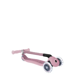 Globber Roller Primo Foldable Lights ECO mit Leuchtrollen – Beere, 3-9 Jahre