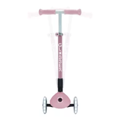 Globber Roller Primo Foldable Lights ECO mit Leuchtrollen – Beere, 3-9 Jahre