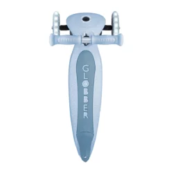 Globber Roller Primo Foldable Plus Lights ECO mit Leuchtrollen – Blaubeere, 3-9 Jahre
