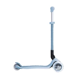 Globber Roller Primo Foldable Plus Lights ECO mit Leuchtrollen – Blaubeere, 3-9 Jahre