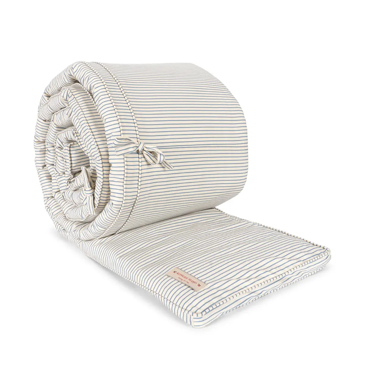 Konges Sløjd Bettnestchen „Stripe Blue“, 360x30cm