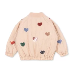 Konges Sløjd Bomberjacke Juno „Cameo Rose“ mit Pailletten