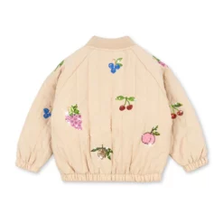 Konges Sløjd Bomberjacke Juno „Tutti Fruiti / Frappé“ mit Pailletten
