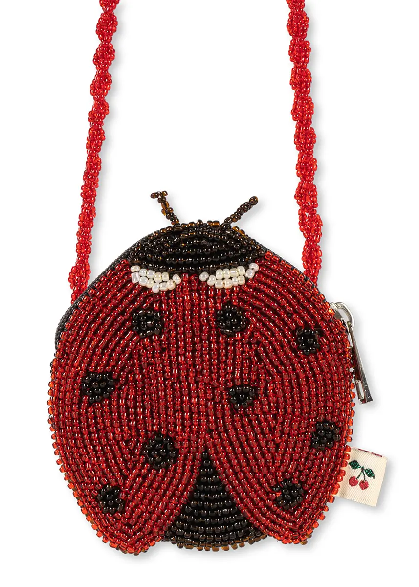 Konges Sløjd Kinderhandtasche „Ladybug“, Perlentasche