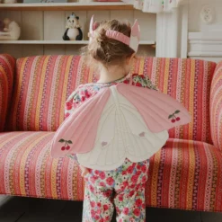 Konges Sløjd Kinderkostüm-Set „Schmetterling / Rosie Blush“